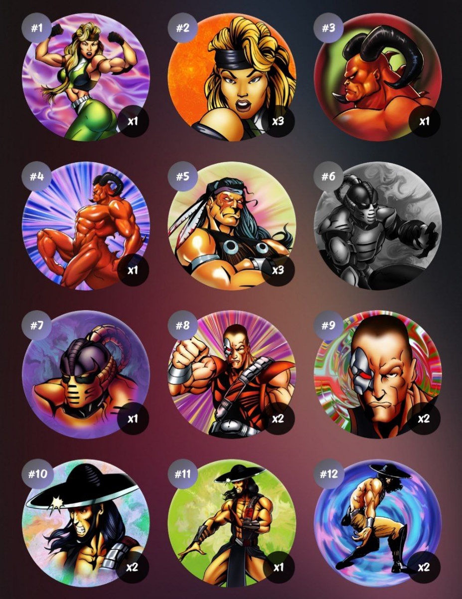 Я уже начал собирать свою коллекцию по Mortal Combat