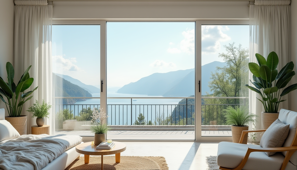 панорамные пластиковые окна