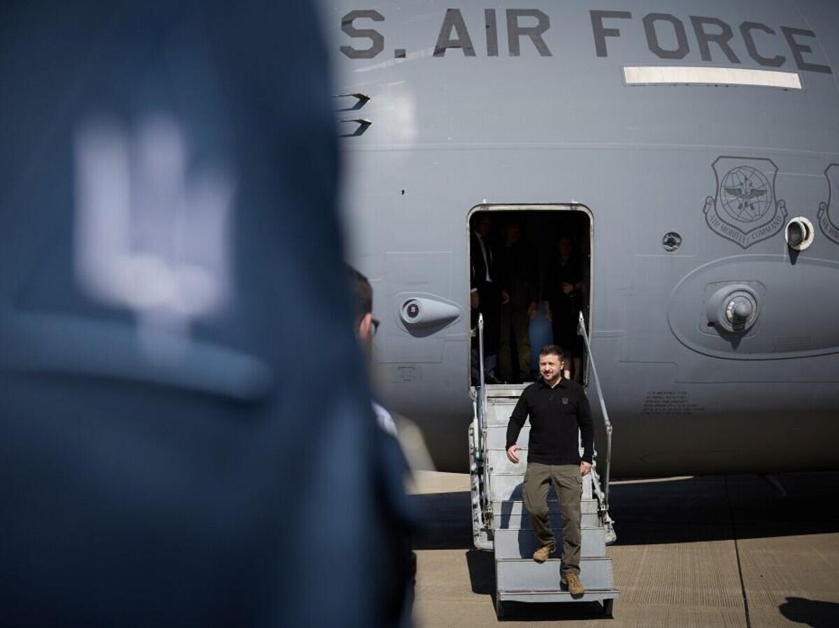    Владимир Зеленский во время визита в США© Фото : Офис президента Украины