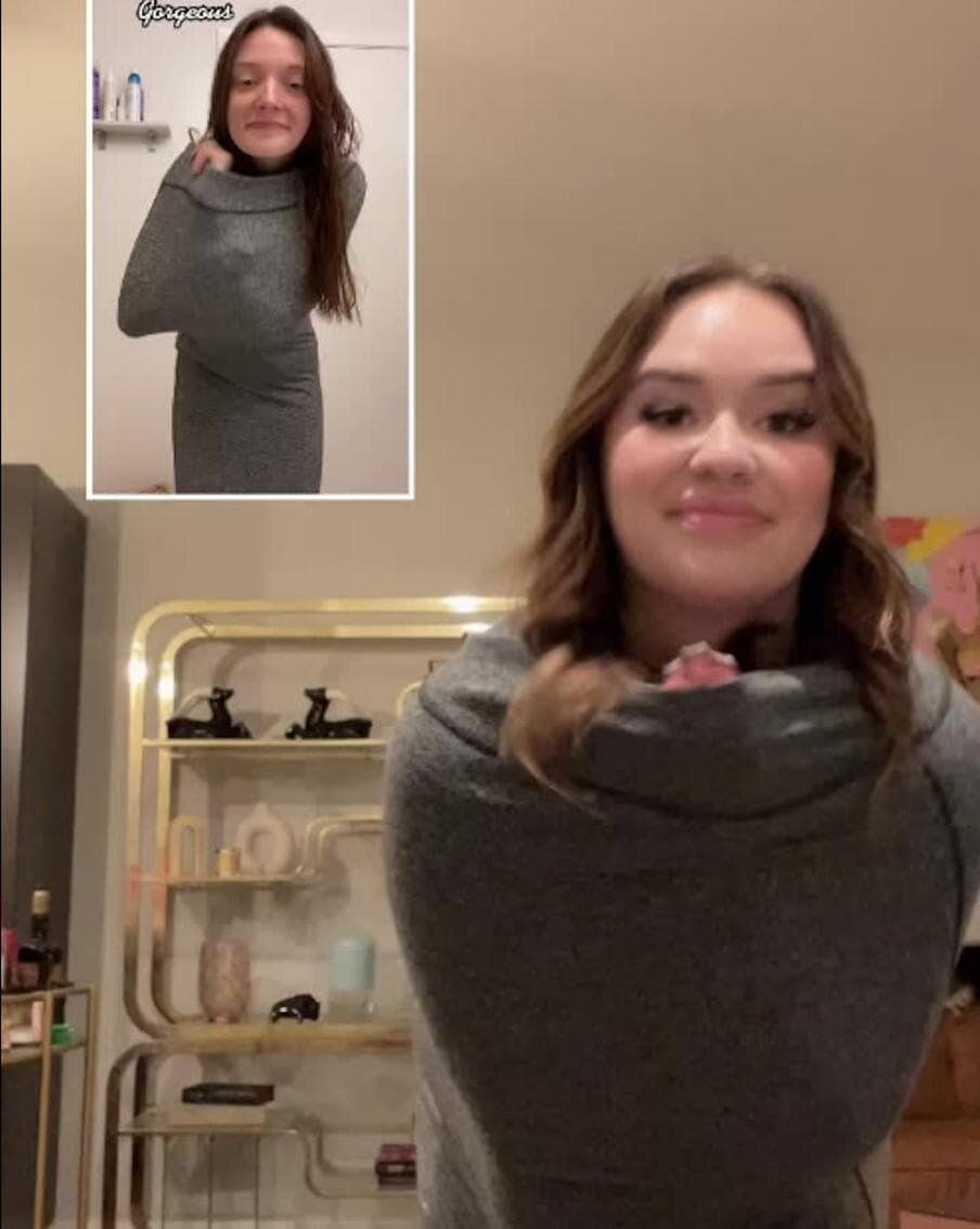    Чем плотнее человек завёрнут, тем ему приятнее... или нет.TikTok