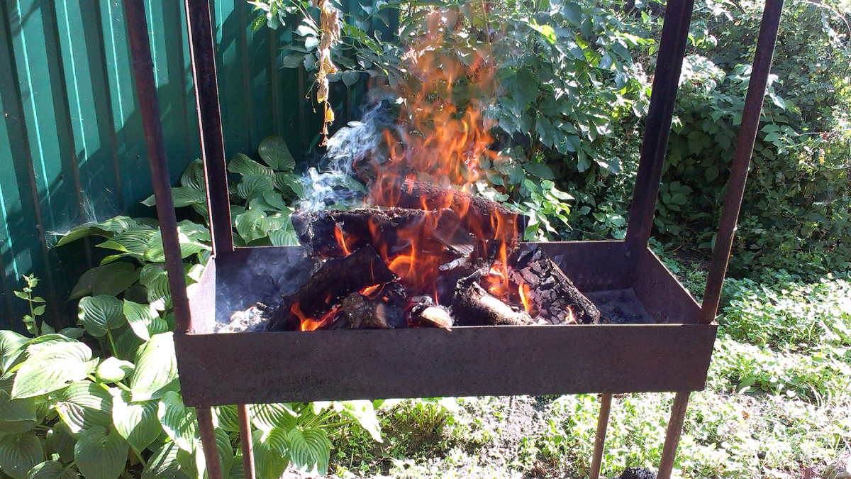 Наш мангал. 