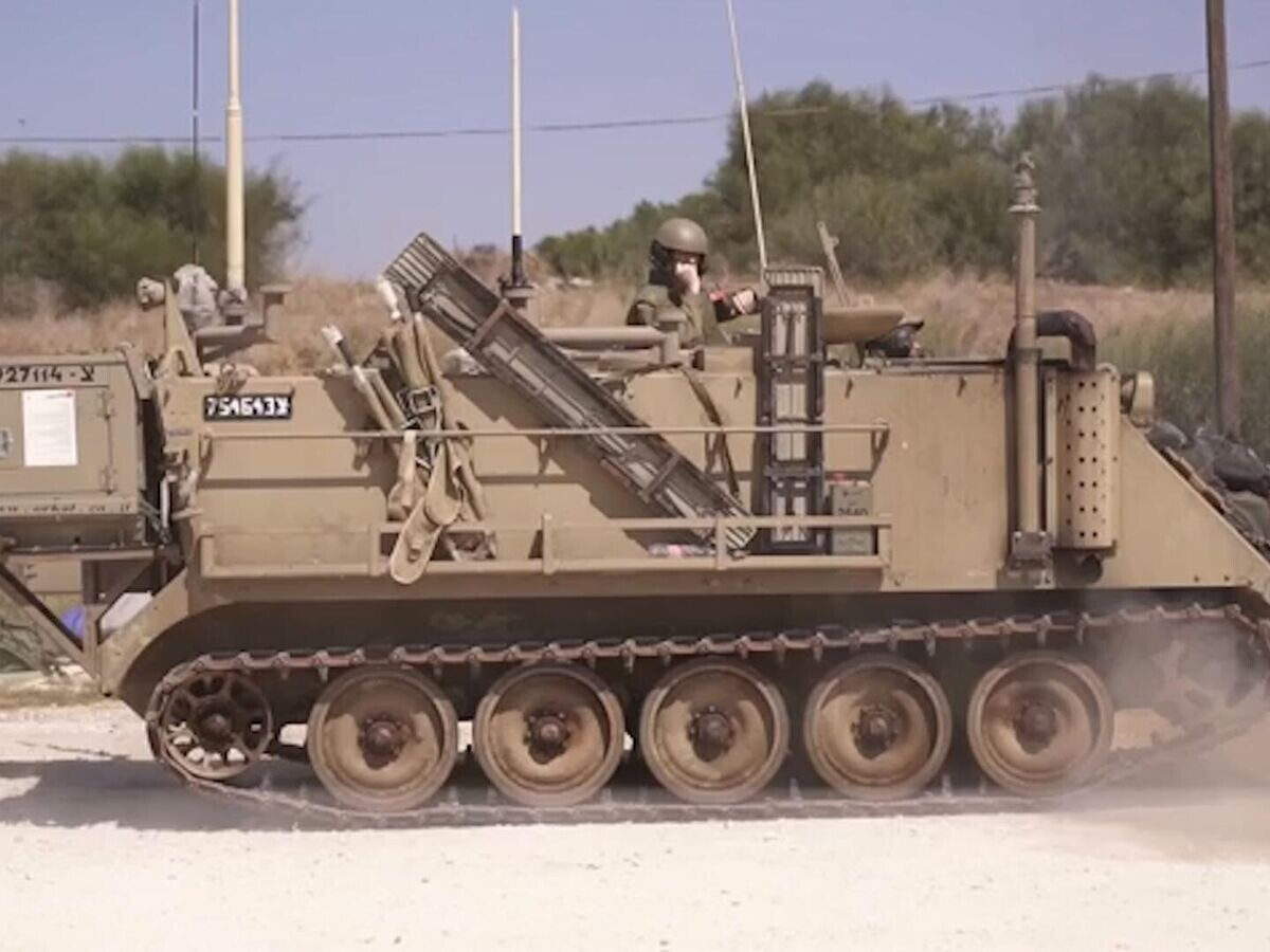    Передислокация резервных бригад армии Израиля к границе с Ливаном© idf.il
