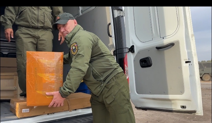    Оборудование для вооруженных сил доставили из Югры в Курскую область