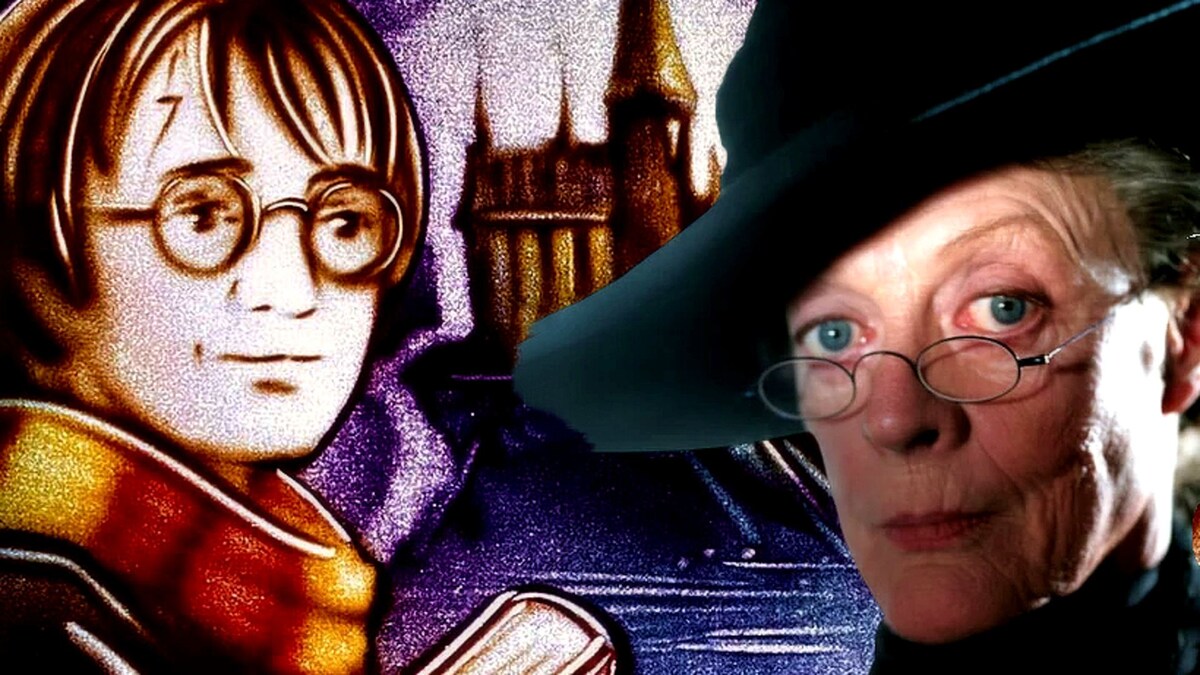 Мэгги Смит отправилась в последнее путешествие в Хогвартс...