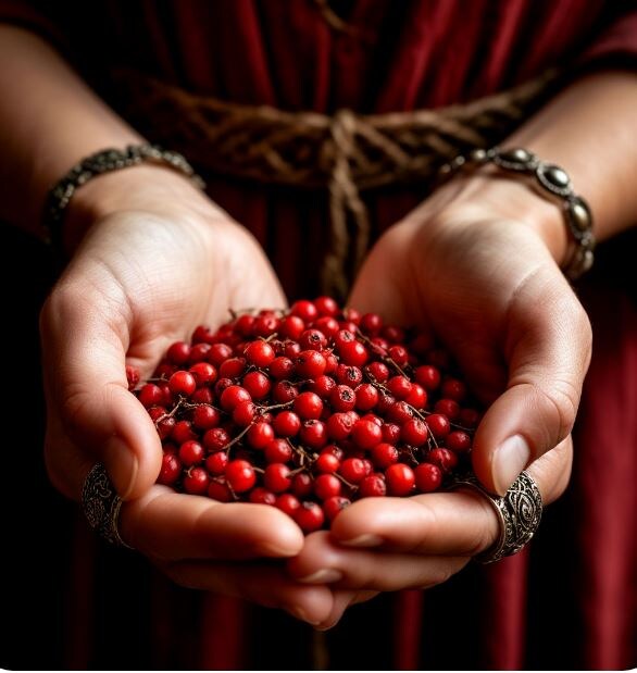 В славянской свадебной традиции у ворот дома невесты жениху сначала подавали волчьи ягоды, показывая, что он пока чужак, и только после доказательства своих добрых намерений угощение сменялось на съедобное! 