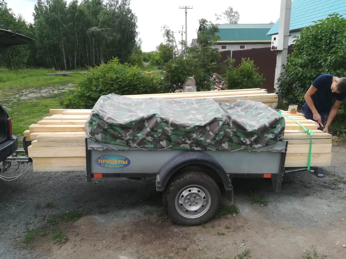 Перевозим пиломатериал