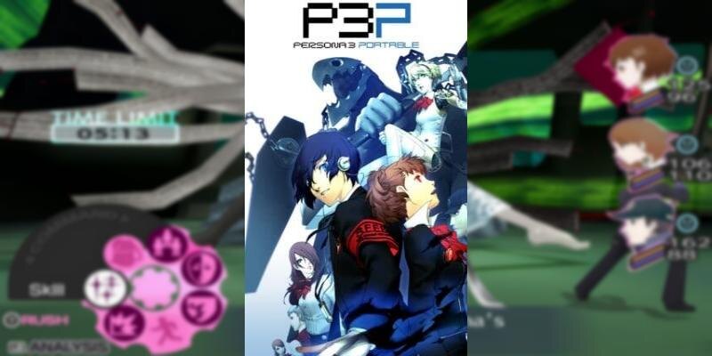    Игра Persona 3 Portable