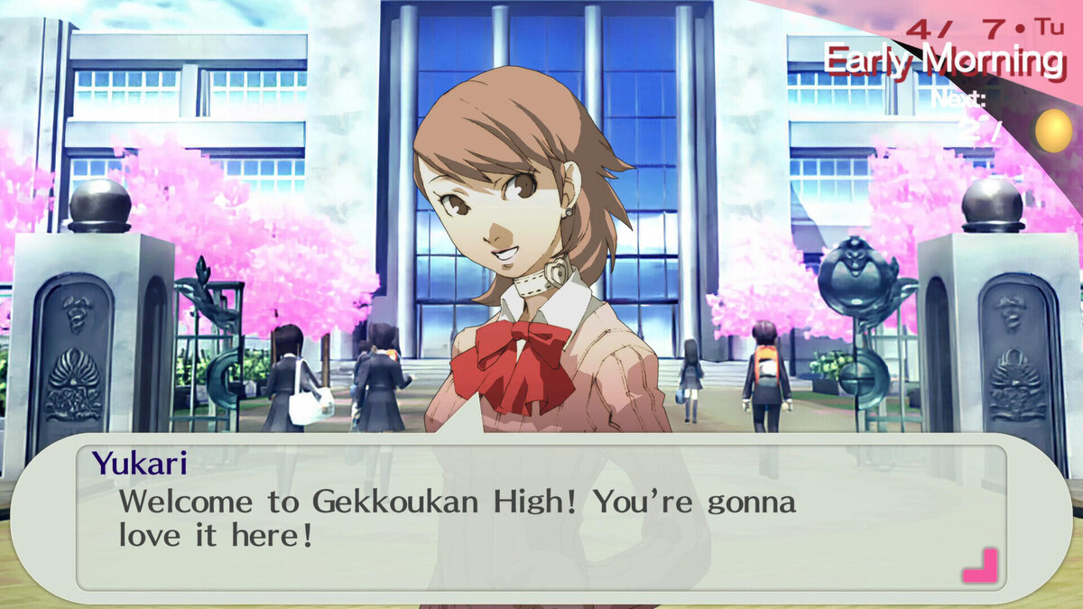    Галерея игры Persona 3 Portable