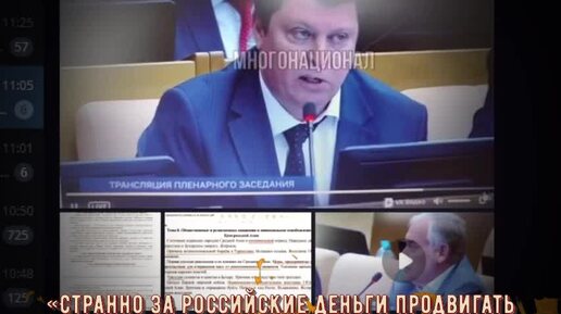 «Странно за российские деньги продвигать антироссийские нарративы!»