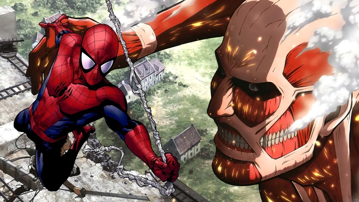 Человек паук VS Титан