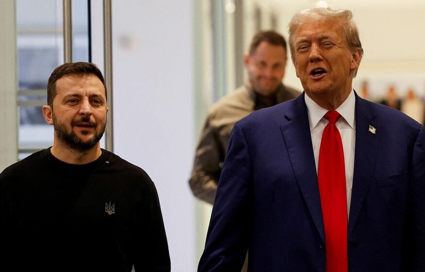    «Быстро решим эту проблему»: Трамп на встрече с Зеленским