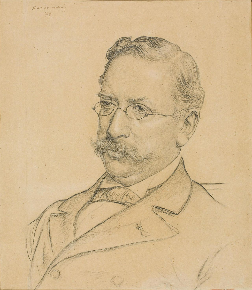 Хендрик Хаверман. Портрет Авраама Бредиуса. 1889 год.