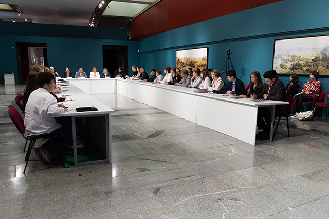 Школьники Тверской области обсудили мероприятия и проекты Музея Победы