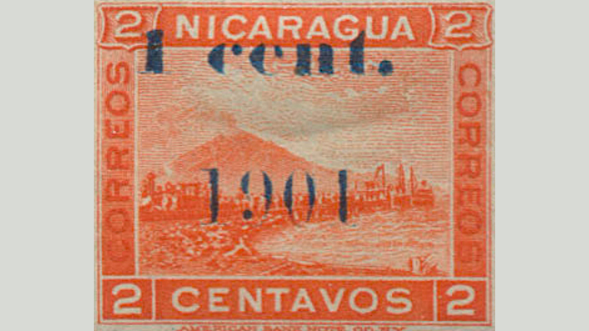 1. Никарагуа, 1901 год, № III (не выпущенная марка). Такой марки нет!