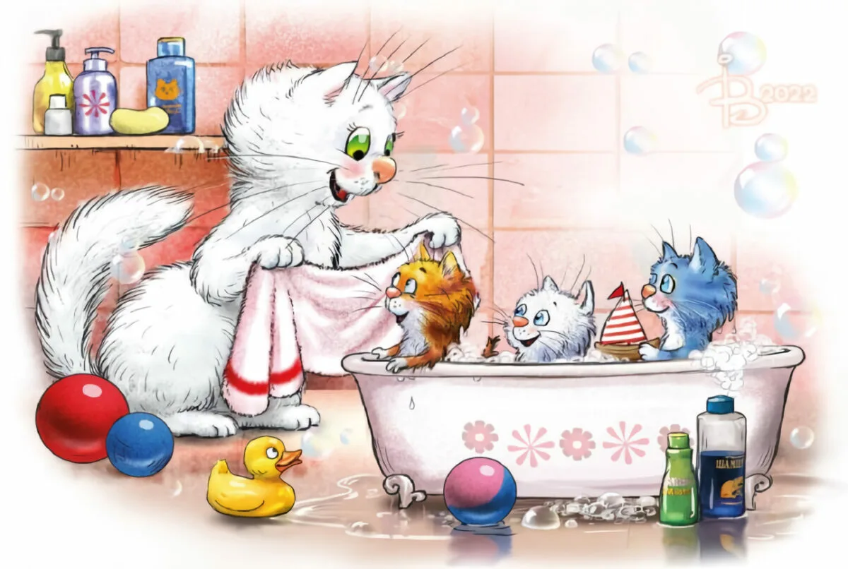 очаровательные коты Рины Зенюк