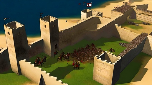 Stronghold Crusader HD 🏰 Игры Крестоносцев ⚬ 20. Ровная земля @fireflyworlds