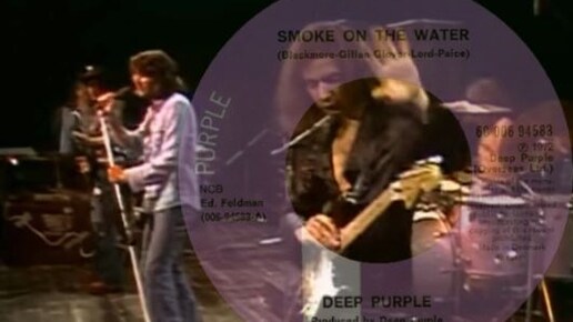 на вершине музыкальных чартов DEEP PURPLE – Smoke On The Water