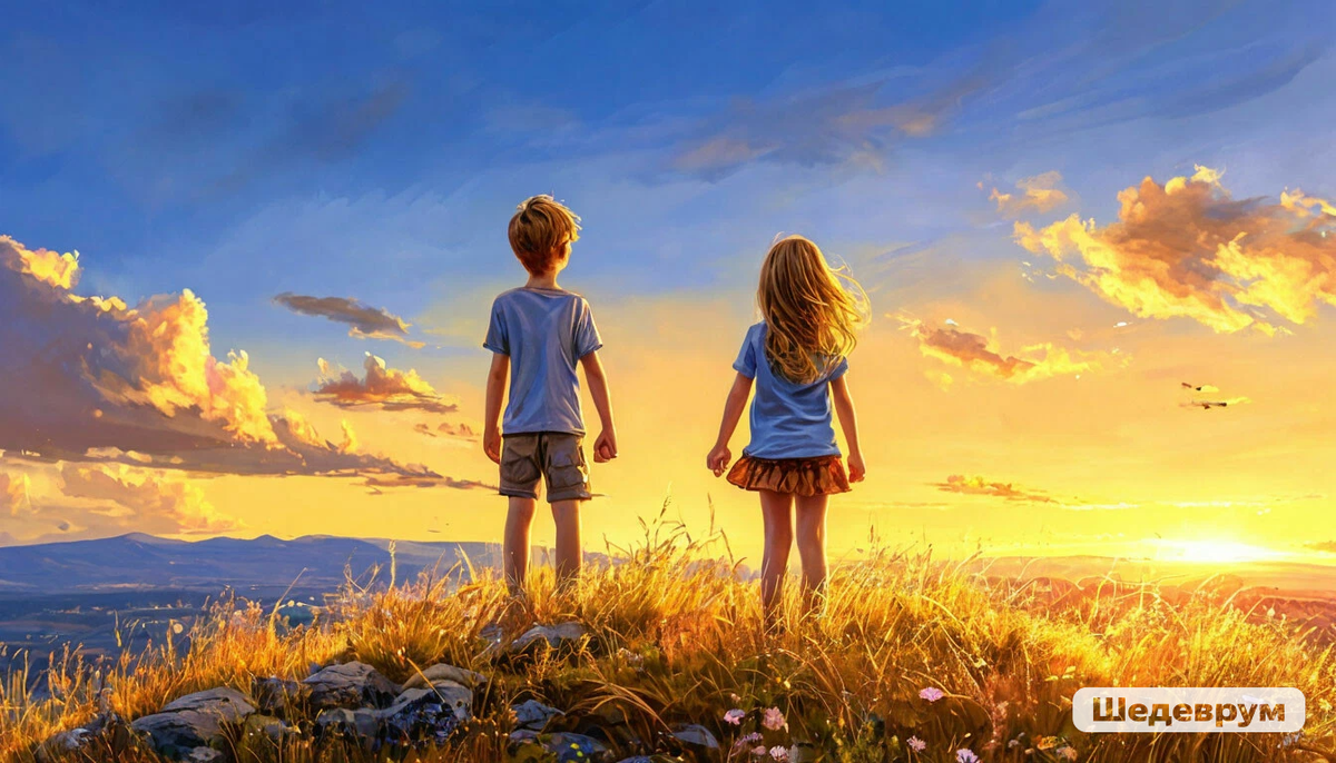 Главные герои спасают мир именно так по версии нейросети