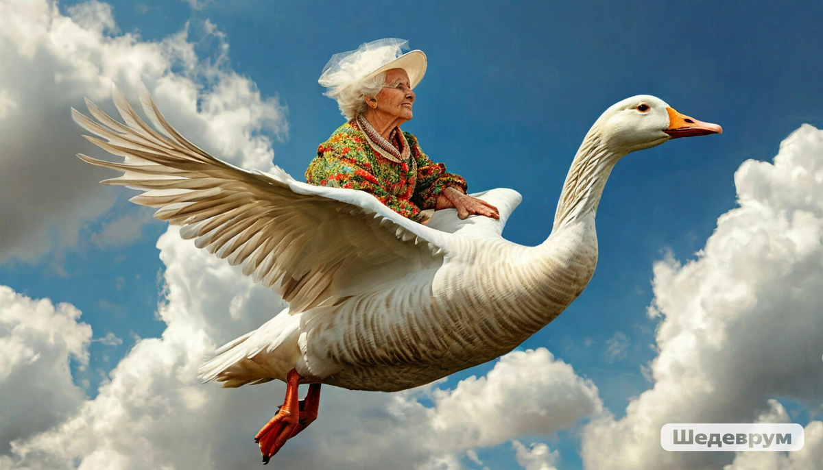 Матушка Гусыня спешит на помощь