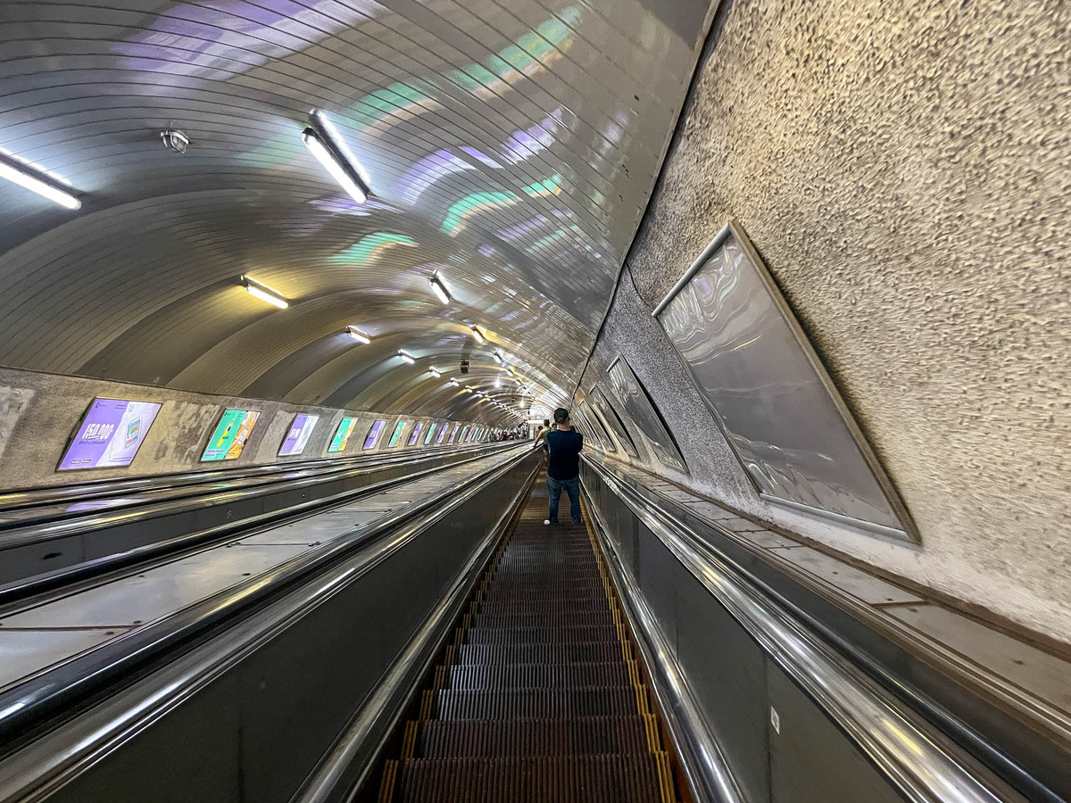 Тбилисский метрополитен. Станция "Площадь Свободы". Фото автора.