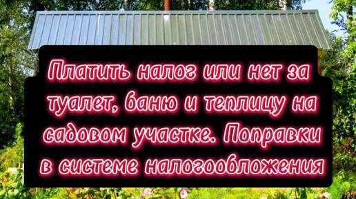 Налог на туалет и собачью конуру — что говорит закон