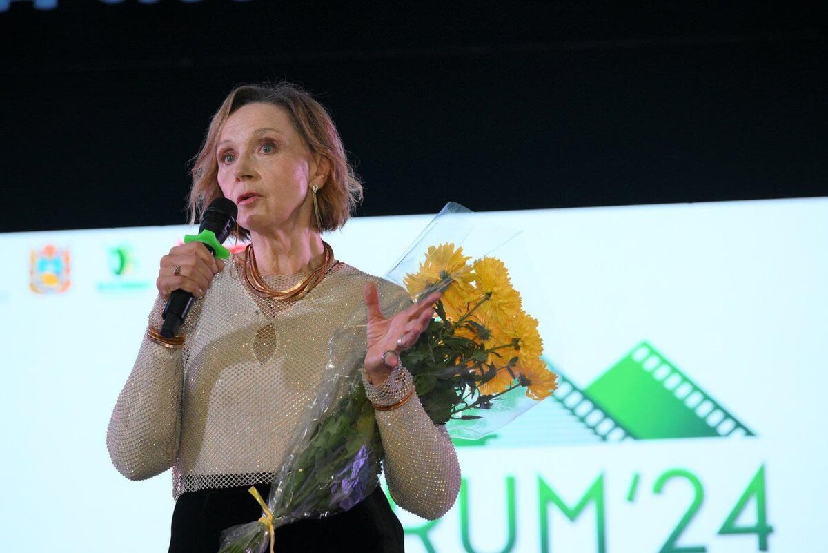    Ирина Купченко на творческой встрече.Пресс-служба фестиваля Ferrum – 24