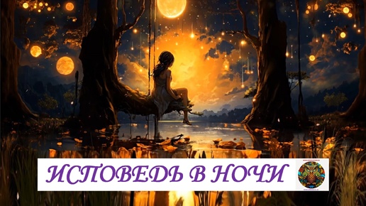 Download Video: ИСПОВЕДЬ В НОЧИ. Очень красивая музыка на фоне звуков ночного леса