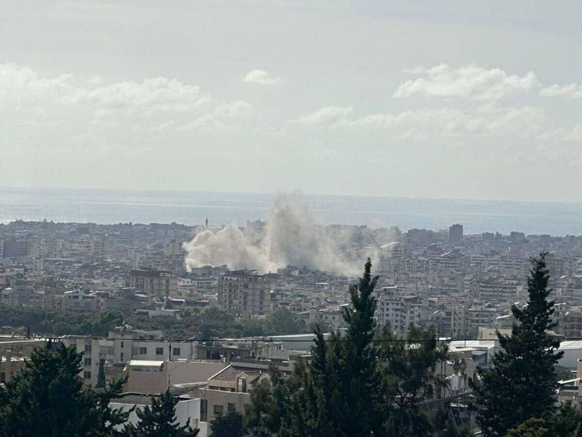    Дым в Бейруте© Фото : соцсети