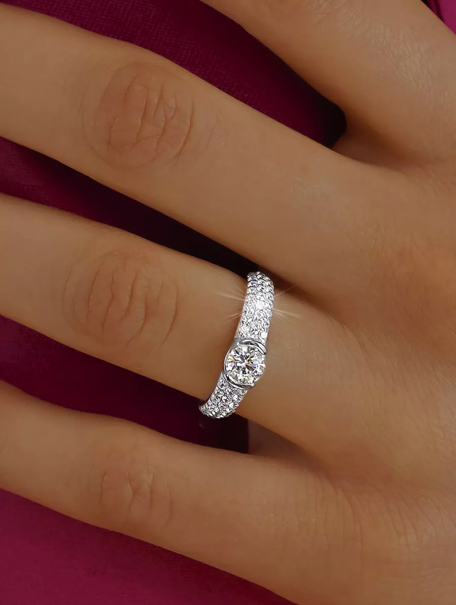 Помолвочное кольцо купить недорого 