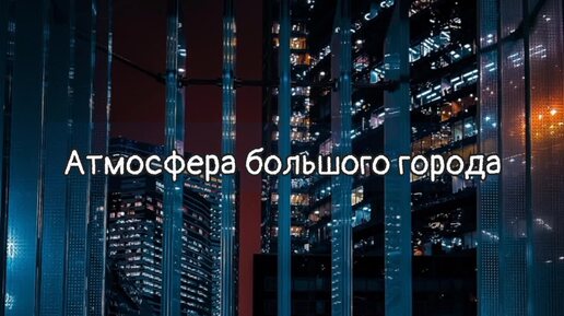 Атмосфера большого города