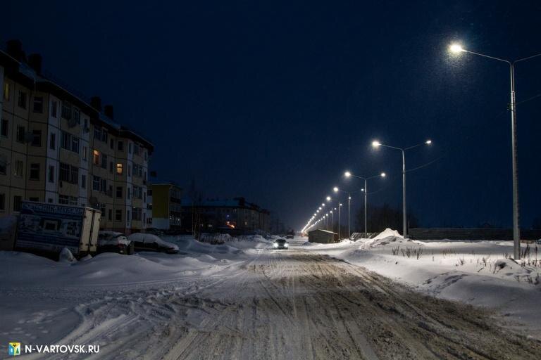    В Нижневартовске построят 32 км сетей уличного освещения
