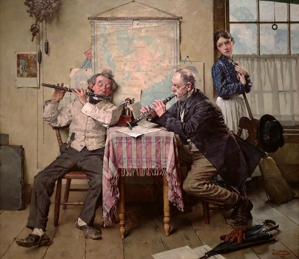 «Песня о любви» — это картина Нормана Роквелла, написанная в 1926 году. Она выполнена маслом на холсте размером 97 на 109 сантиметров. В настоящее время картина хранится в Художественном музее Индианаполиса.