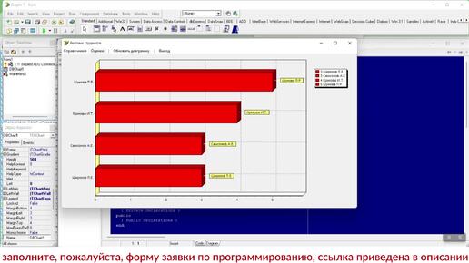 База данных «Рейтинг студентов». Программа на Delphi 7.0 + база данных Access. Лабораторная работа