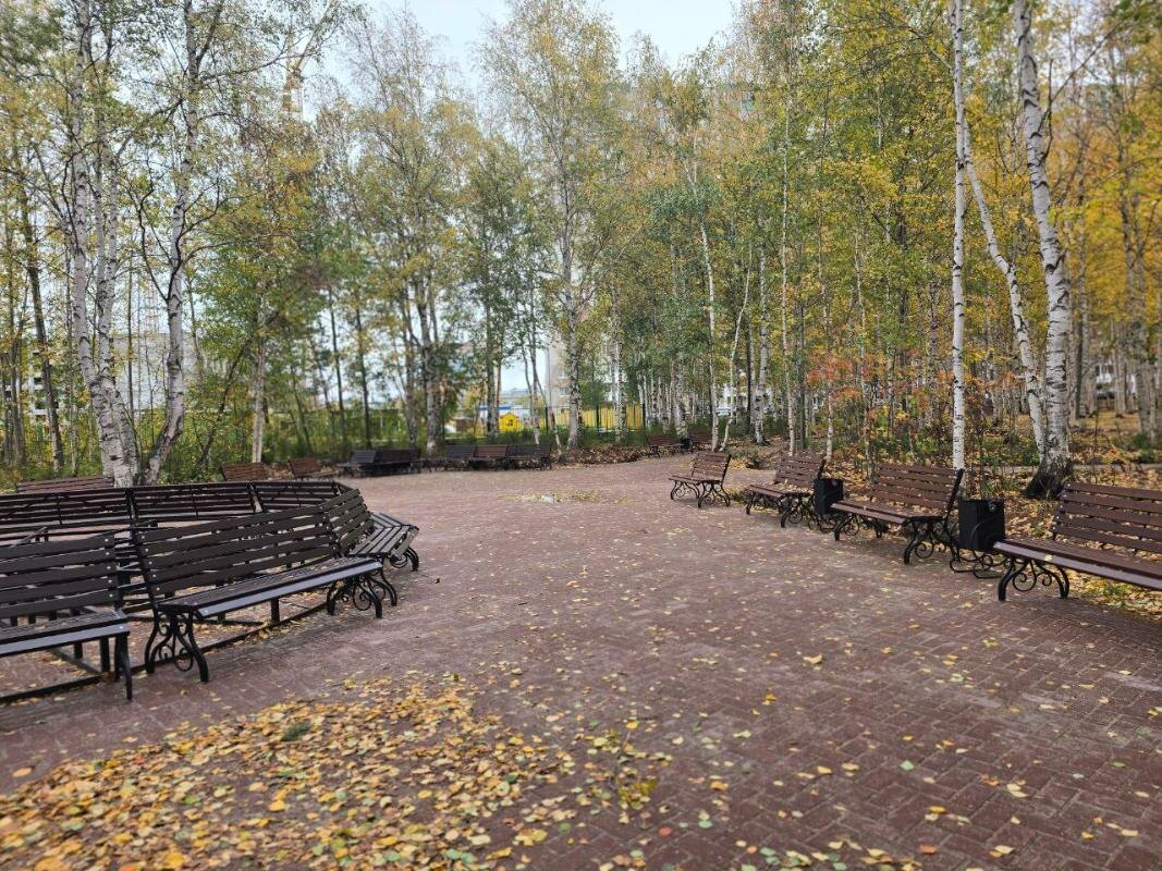    В Сургутском парке в 20А микрорайоне появится сцена и освещение