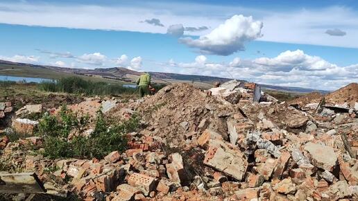 Простые радости деревни.Выбрались на металлокоп.