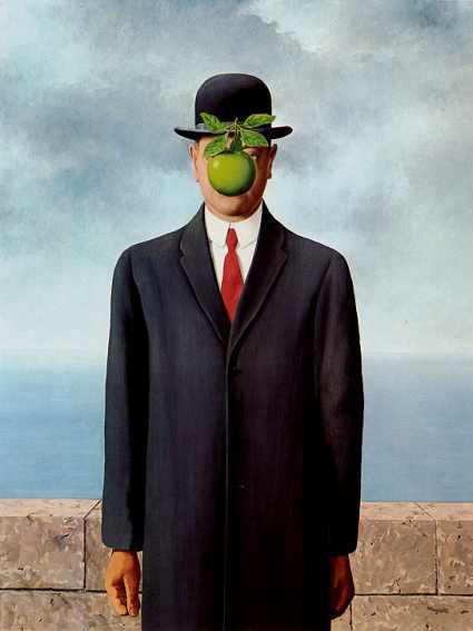 Сын человеческий. 1964 фр. Le fils de l'homme
Холст, масло. 116 × 89 см
Частная коллекция