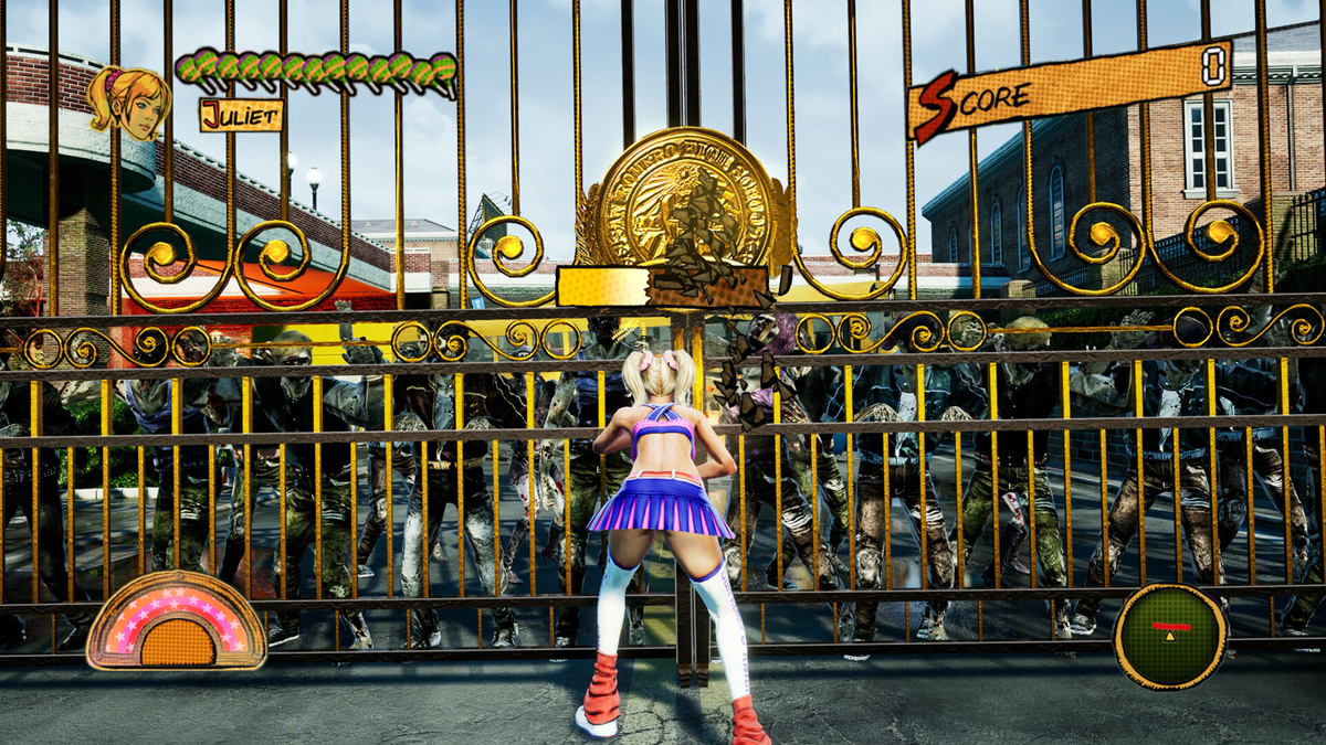 Скриншот из игры Lollipop Chainsaw RePOP