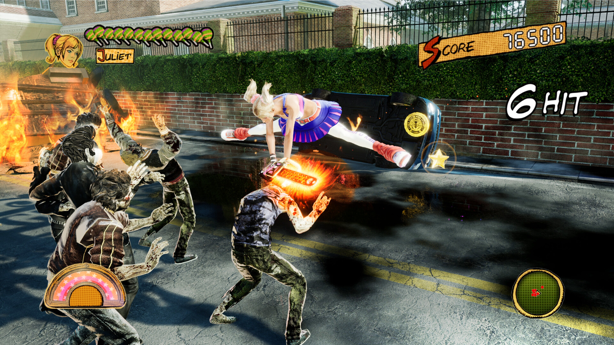 Скриншот из игры Lollipop Chainsaw RePOP 
