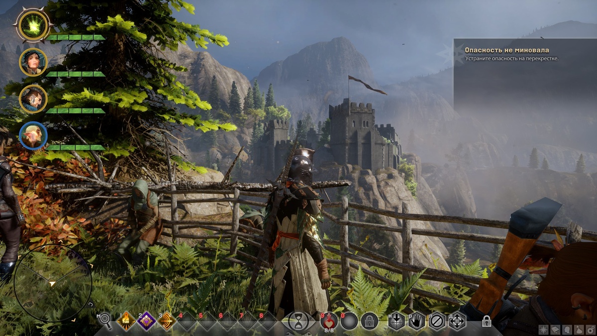 Красивые пейзажи в Dragon Age