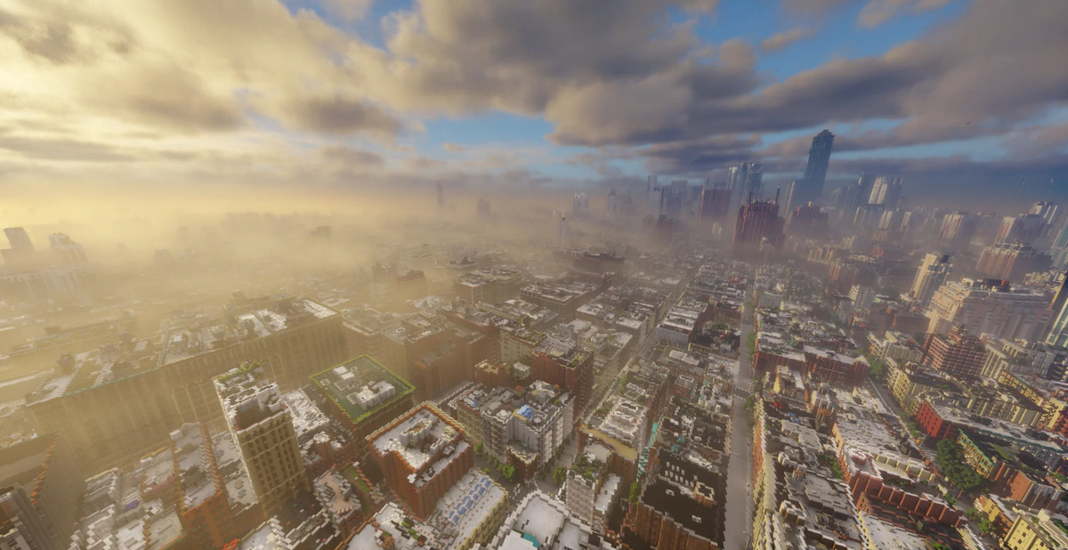    Тысячи фанатов Minecraft воссоздают Нью-Йорк в масштабе 1:1 — по нему можно прогуляться