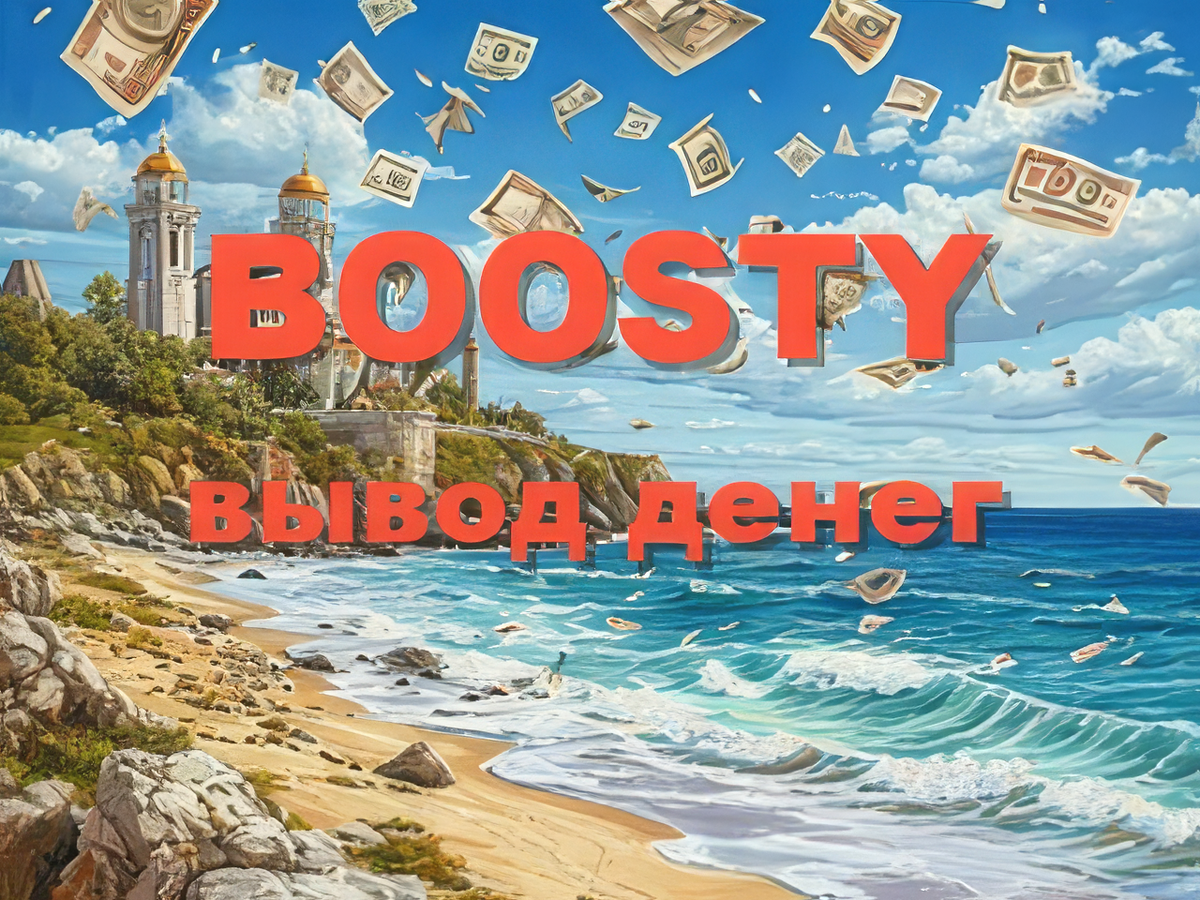 Boosty предлагает два способа вывода денег
