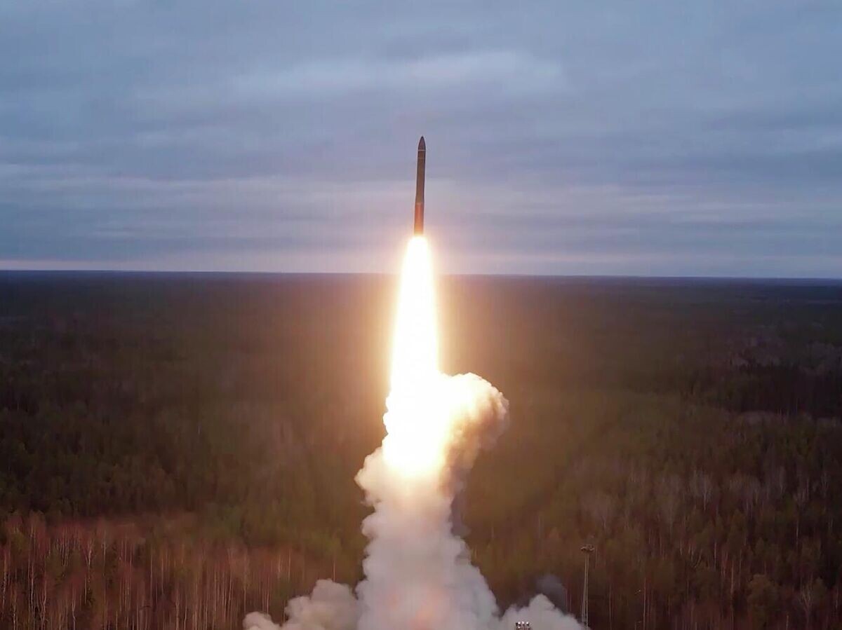    Запуск межконтинентальной баллистической ракеты РС-24 "Ярс"© Минобороны РФ