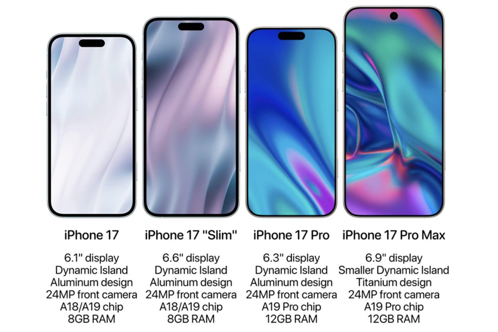 Новые iPhone 17