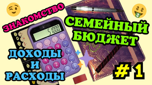 #1 Распределение семейного бюджета 🧮 Январь + Февраль часть 1 🗓