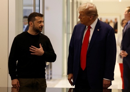    Мужчины без химии. Spiegel охарактеризовал встречу Зеленского с Трампом