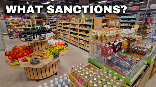 Russian Supermarket After 950 Days of Sanctions