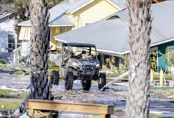   Последствия урагана «Хелен» в штате Флорида на юго-востоке США