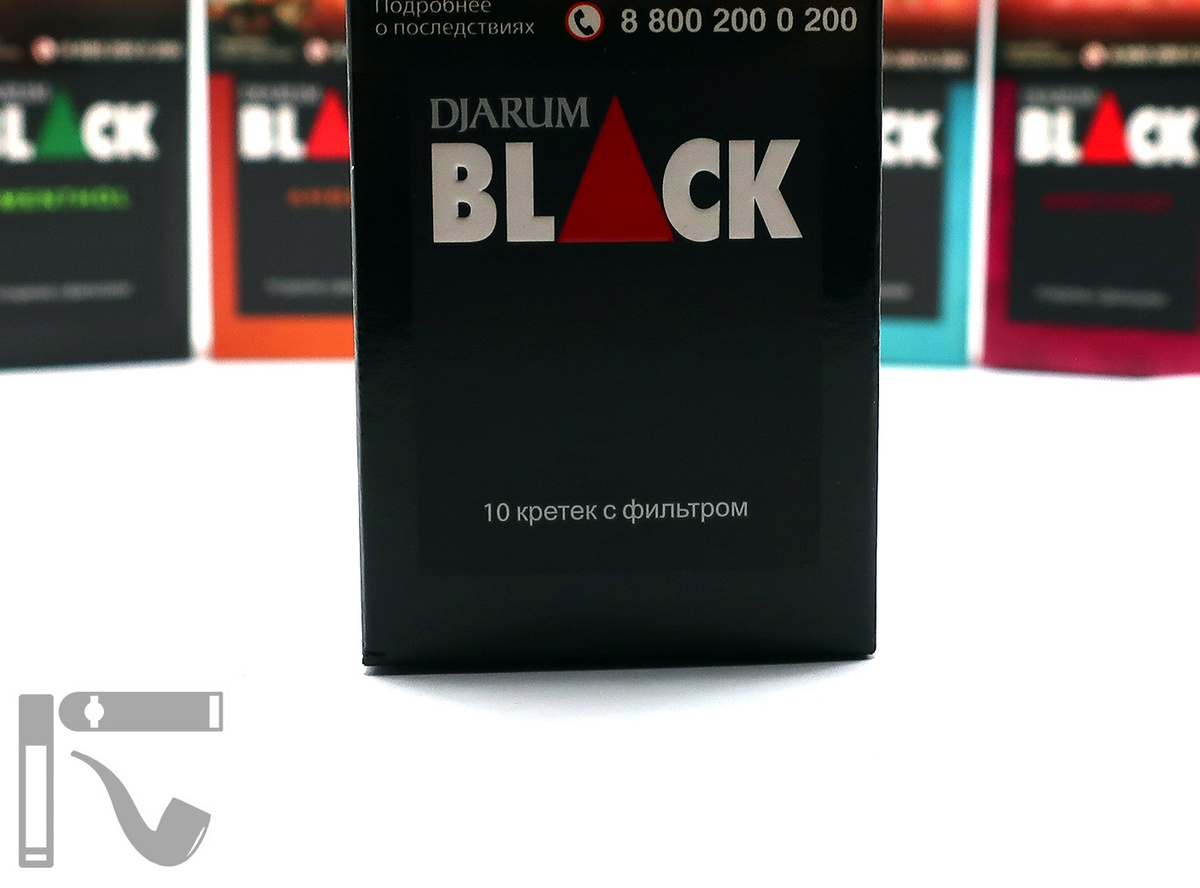 Кретек Djarum Black. Фото: © канал "Уголок Курильщика"