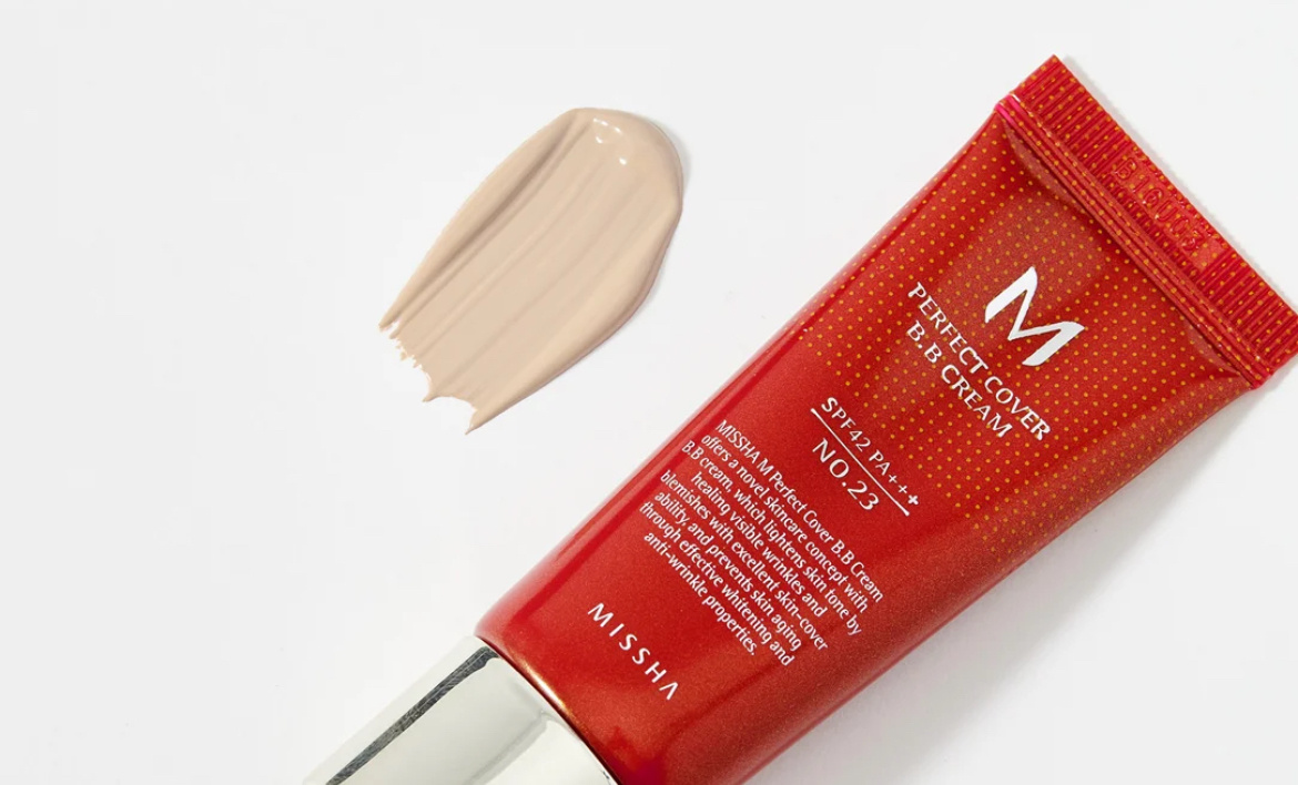 MISSHA perfect coverage bb cream, 23, natural beige