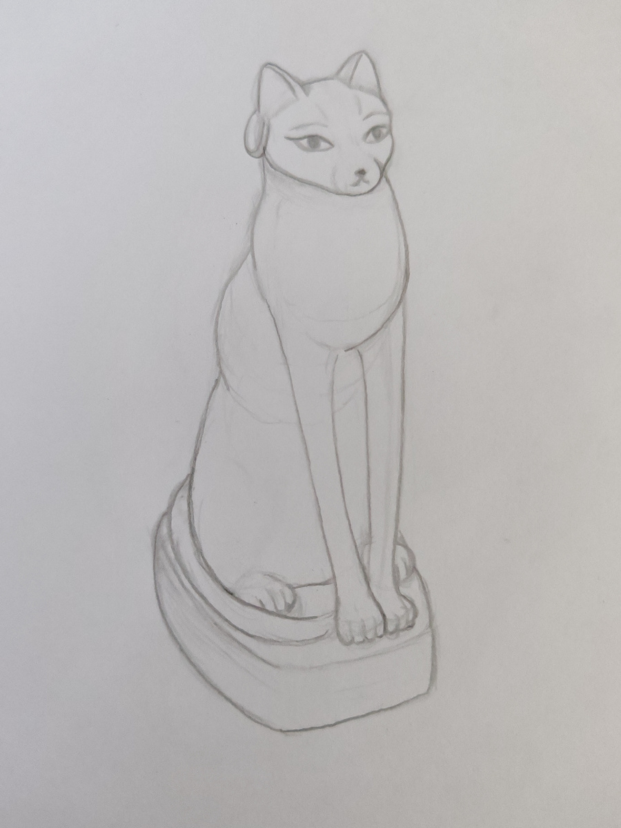 Один из набросков